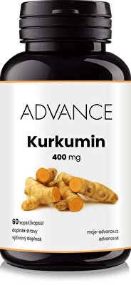 Advance nutraceutics - Kurkumin 60 kapslí 400 mg
