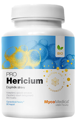 MycoMedica - BIO Hericium PRO 90 kapslí