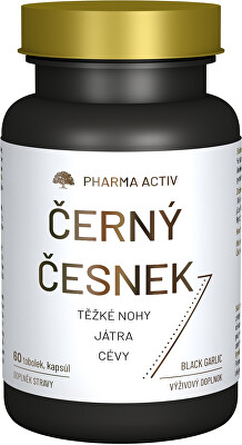 Pharma Activ - Černý česnek 60 tobolek