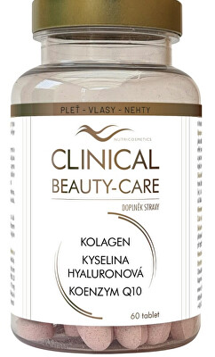 Clinical - Clinical Beauty-Care Kolagen + kyselina hyaluronová + koenzym Q10 60 tablet