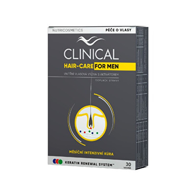 Clinical - Clinical Hair - Care for men 30 tobolek – kúra na 1 měsíce