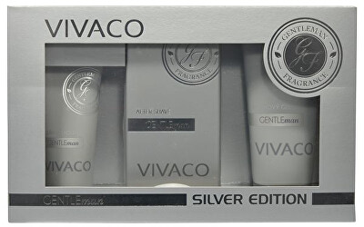Vivaco - Dárková kazeta Gentleman Silver Edition