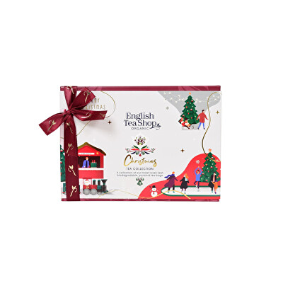 English Tea Shop - Vánoční čaje - Bílá kouzla BIO 12 pyramidek