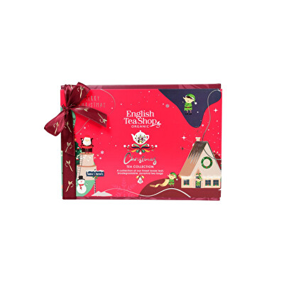 English Tea Shop - Vánoční čaje - Červená kouzla BIO 12 pyramidek