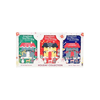 English Tea Shop - Bílá vánoční kolekce čajů BIO 20 x 3 sáčků