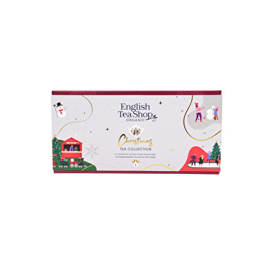 English Tea Shop - Vánoční stromeček - Kolekce Bílá kouzla BIO 6 pyramidek