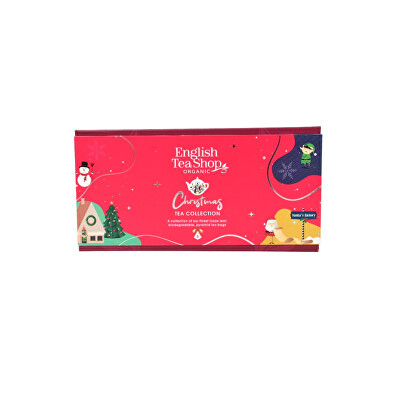 English Tea Shop - Vánoční stromeček - Kolekce Červená kouzla BIO 6 pyramidek