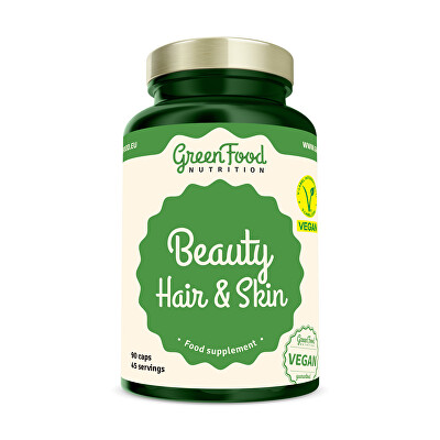 GreenFood - Beauty Hair & Skin 90 kapslí