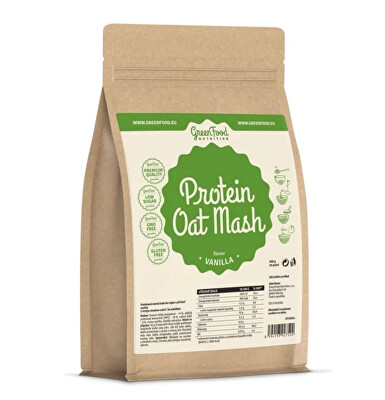 GreenFood - Proteinová ovesná kaše vanilka 500 g