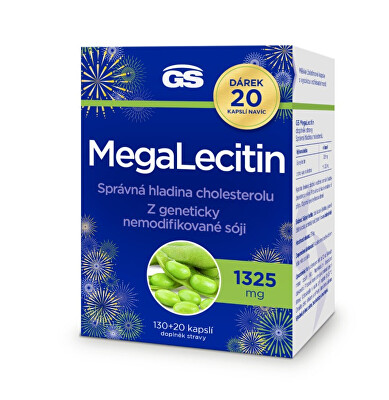 GreenSwan - GS Megalecitin 1325 mg 130 + 20 kapslí ZDARMA