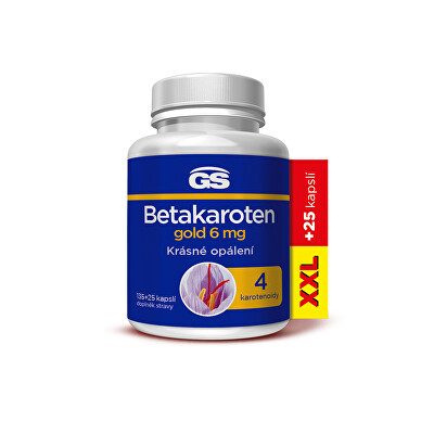 GreenSwan - GS Betakaroten gold 6 mg 135 + 25 kapslí XXL