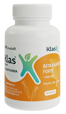Klas - Beta karoten forte 60 kapslí
