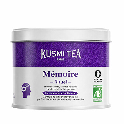 Kusmi Tea - Organic Ritual Memory sypaný čaj v plechovke 100 g