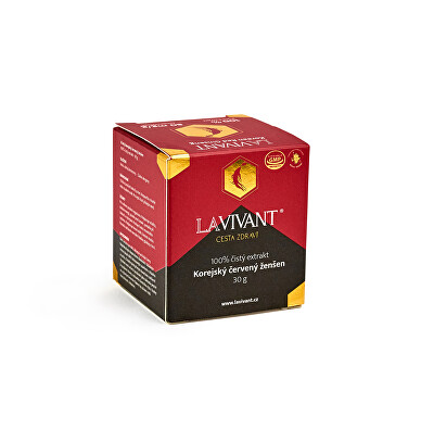 LAVIVANT - Korejský šestiletý červený ženšen extrakt 30 g