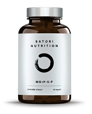 SATORI NUTRITION - Magnesium Bisglycinát MG + P-5-P 90 kapslí