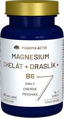 Pharma Activ - Magnesium Chelát + Draslík + B6 60 tablet