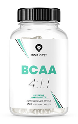 MOVit Energy - BCAA 4:1:1 240 vegetariánských kapslí