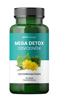 MOVit Energy - Mega Detox Odvodnění 60 kapslí