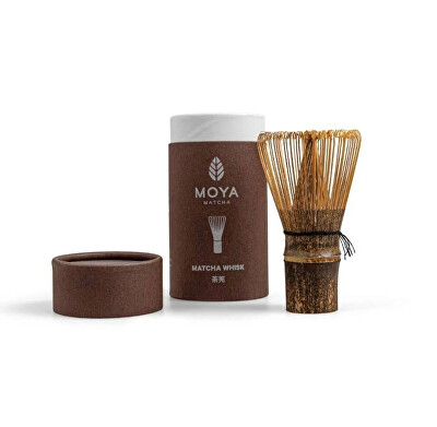 MOYA - Chasen - tmavá bambusová metlička na matcha
