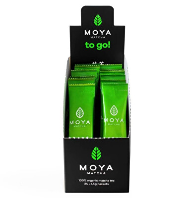 MOYA - Matcha To Go! Traditional organic japanese green tea - 24 x 1,5 g