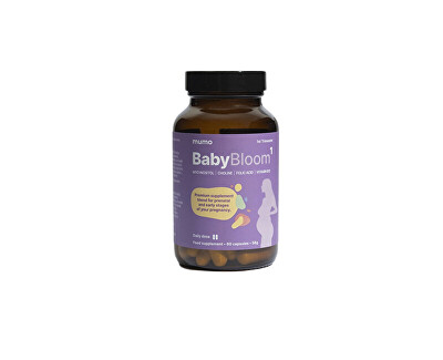 Mumo - BabyBloom 1 - pro 1. trimestr těhotenství a jeho plánování 60 kapslí