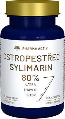 Pharma Activ - Ostropestřec Sylimarin 80 % 90 tobolek
