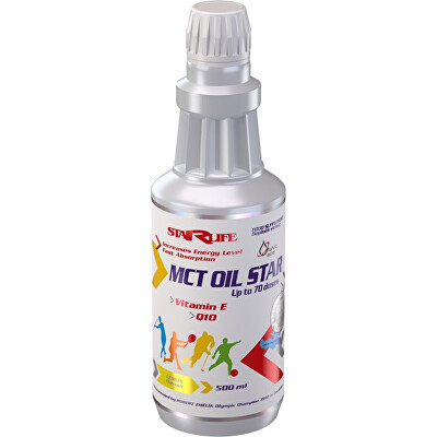 Starlife - MCT oli  STAR - citron 500 ml