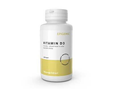 Epigemic - Vitamin D3 120 kapslí