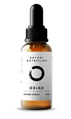 SATORI NUTRITION - Vitamin D3 + K2 v MCT oleji 20 ml