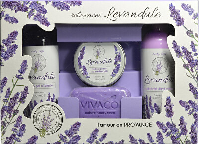 Vivaco - Dárková kazeta Levandule Premium