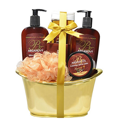Vivaco - Dárkové balení Argan v dekorativní vaničce
