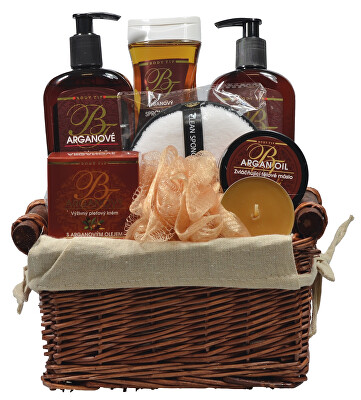 Vivaco - Dárkové balení Argan v proutěném košíku