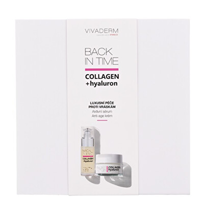 Vivaco - Dárkové balení Collagen + hyaluron Back in time