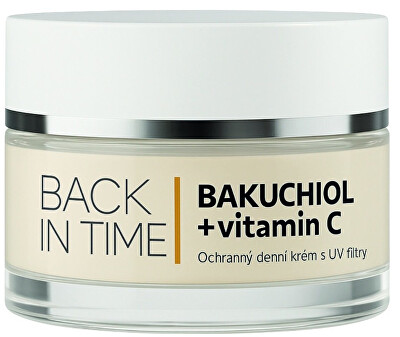 Vivaco - Denní pleťový krém s bakuchiolem vitamínem C a SPF filtrem 50 ml