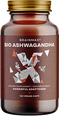BrainMax - Ashwagandha BIO 100 kapsúl