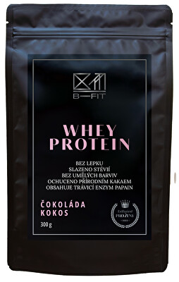 B-Fit Club - Whey protein Exclusive Čokoláda - Kokos