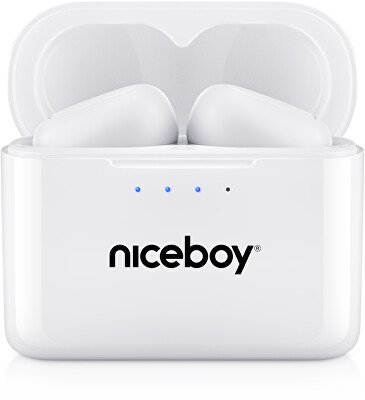 Niceboy - Podsie 4 White vezeték nélküli fülhallgató