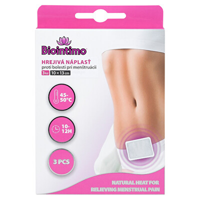 Biointimo - Náplasti proti menstruačním bolestem 3 ks
