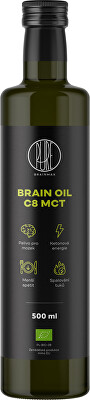 BrainMax Pure - Brain MCT Olej C8 BIO 500 ml