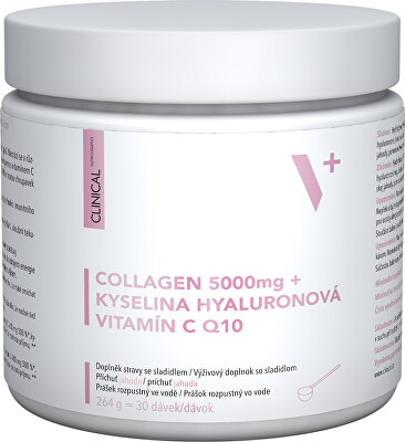 Clinical - Collagen 5000 mg + kyselina Hyaluronová + vitamin C & Q10 264 g