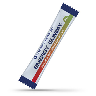 Scientiffic Nutrition - Energetické gumové bonbony - Jahoda 3 x 10 g