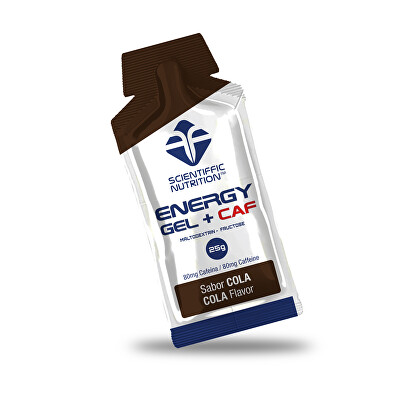 Scientiffic Nutrition - Energetický gel s kofeinem - Cola 25 g