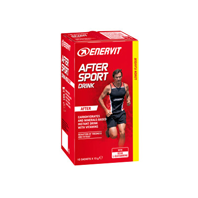 Enervit - After Sport Drink – Lămâie 10 x 15 g