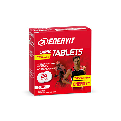 Enervit - Energetické tablety Carbo Tablets - Citron 24 kusů