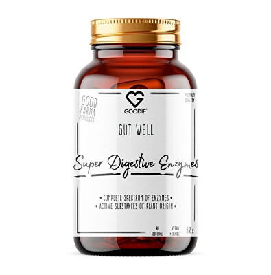 Goodie - Gut Well - Super Digestive Enzymes 90 kapslí