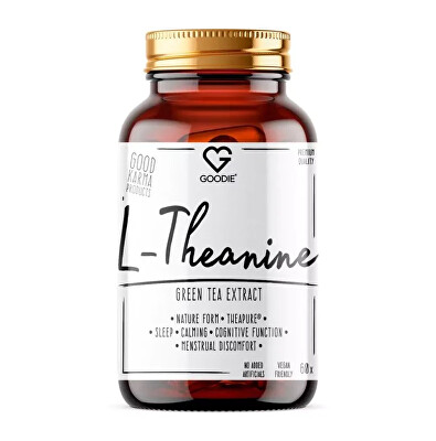 Goodie - L-Theanine - prémiový extrakt ze zeleného čaje - Theapure® 60 kapslí