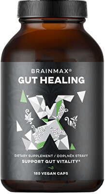 BrainMax - Gut Healing - Střeva a trávení 180 kapslí