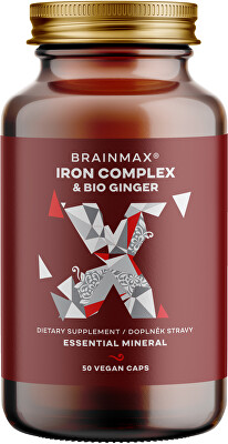 BrainMax - Iron Complex® Železo bisglycinát 50 kapsúl