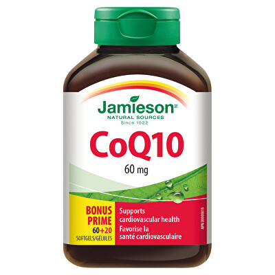 Jamieson - Koenzým Q10 60 mg 80 kapsúl