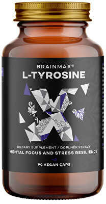 BrainMax - L-tyrozín 750 mg 90 kapsúl